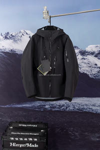 Chaqueta con Capucha GORE Pro <span class=keywords><strong>Arc</strong></span> para Hombre, Diseño de Parches, Resistente a la Intemperie, Cuello Alto, Ecológica, Estilo Alpino - Product Image 6