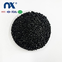 Masterbatch de carbone noir ignifuge PP PE, qualité film soufflé, qualité alimentaire, masterbatch plastique