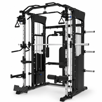 Machine de musculation tout-en-un Smith pour la salle de sport, machine Smith multifonctionnelle pour la maison