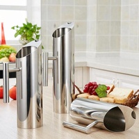 Carafe multifonction en acier inoxydable pour eau glacée, bière, jus de fruits, vin rouge, récipients de séparation