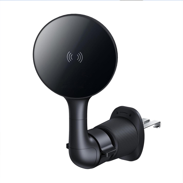 Magnetic Wireless Car Charger Phone Mount Fast Charging Type-C Port 15W