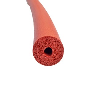 Tuyau en mousse <span class=keywords><strong>de</strong></span> silicone résistant aux hautes températures, ignifuge, isolant thermique, pour équipement sportif, couleur personnalisée - Product Image 1