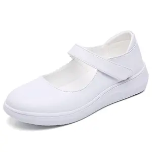 Zapatos de enfermera blancos para mujer, calzado de enfermería, alta calidad, bajo precio