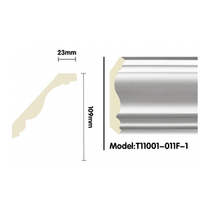 Phật sơn nhà máy trắng Top vương miện mouldings tường mặt tiền trang trí xốp tuyến tính PS gỗ Polystyrene cornice khuôn Trần - Product Image 2