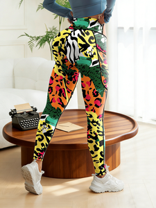 Leggings de Yoga de Cintura Alta para Mujer, Diseño Nuevo, Personalizados, para <span class=keywords><strong>Gimnasio</strong></span> y Entrenamiento - Product Image 6