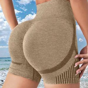 Leggings de yoga sans couture à taille haute élastique pour femmes, séchage rapide, shorts de sport décontractés - Product Image 1