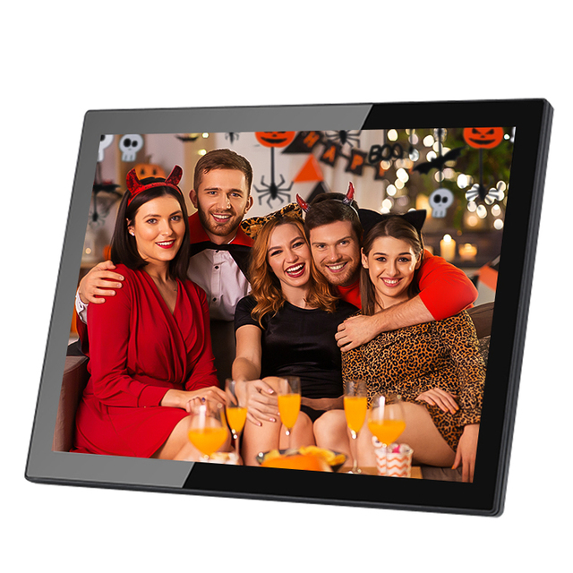 New 15 Inch 4:3 Square Screen WiFi Digital Picture Frame IPS Touch Screen Photo Frame Electronic Smart Cloud Photo Sharing