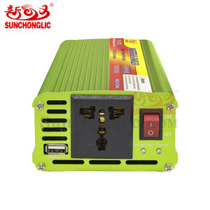 Sunchonglic 12V 220V 1000W 1000VA Onduleur à onde sinusoïdale modifiée avec chargeur AC 10A Fréquence 50Hz à sortie unique - Product Image 4