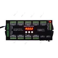 Controlador LED de 36 canales, decodificador DMX512 de 36 canales, RGB, RGBW, luz de escenario, pantalla Digital, controlador DMX para tira Led RGBW