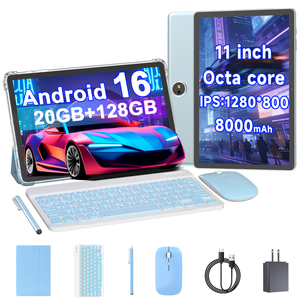 Precio de Fábrica OEM/ODM, Tablet PC Portátil con <span class=keywords><strong>Android</strong></span> 16, Wi-Fi, 10.95 Pulgadas, 20GB de RAM y 128GB de ROM, Gran Venta 2026 - Product Image 1