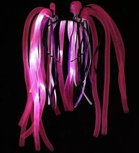 Serre-tête éclairé à LED, scintillant, pour nouilles, pour Mardi Gras, nouvelle collection - Product Image 4
