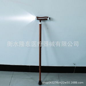 Xuhaode Aluminum Alloy <b>Walking</b> <b>Stick</b> With Light Adjustable Height For Elderly Outdoor Use - Product Image 2