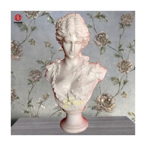 <span class=keywords><strong>Buste</strong></span> sculpté à la main Sculpture en <span class=keywords><strong>marbre</strong></span> Femmes <span class=keywords><strong>Buste</strong></span> en pierre naturelle pour la décoration de la maison - Product Image 1