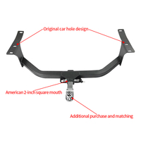 Nouvelle barre de remorquage en acier pour Nissan Patrol SUV avec récepteur de 2 pouces, capacité de charge maximale de 8000 lb, accessoires de remorquage de haute qualité