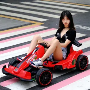 2024 Children's electric kart drift car Boy charging baby stroller can sit human four-wheeled racing