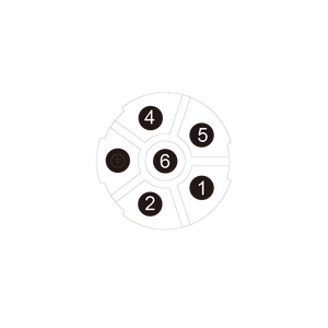 דין מעגלי מחברים <span class=keywords><strong>6pin</strong></span> מחבר מעגלי מעגלי מחבר m23 - Product Image 6