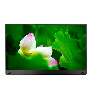 จอมอนิเตอร์แบบพกพาหน้าจอ IPS, หน้าจอสัมผัส1080P แบบพกพาหน้าจอโน๊ตบุ๊คแล็ปท็อป - Product Image 3