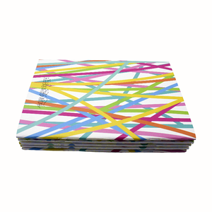 Cahiers d'exercices à reliure piquée, couverture souple, best-sellers, journaux quotidiens avec pages intérieures lignées et vierges pour les étudiants - Product Image 4