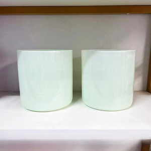 ชามคริสตัลใสสำหรับร้องเพลง432Hz/440Hz เสียงบำบัดโยคะด้วยการไล่ระดับสี - Product Image 6