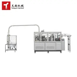 TIANYUE disposable dome lid tulip paper cup making machines in turkey