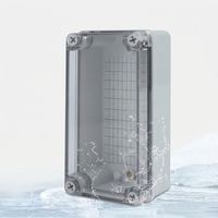 Boîtier de jonction étanche et anti-poussière transparent IP66 en ABS+PC