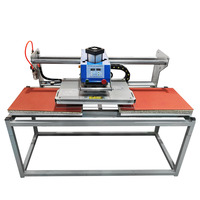 Presse à chaud hydraulique double station pour sublimation, nouvelle combinaison pour usine d'impression, fabriquée à un prix raisonnable
