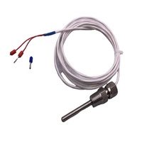 Sonde de température PT100 de haute qualité 5*70mm à 3 fils avec connexion filetée