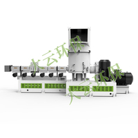Jwell Déchets PP/PE/LDPE/HDPE/BOPP Film & Sac Tissé En Plastique Granulateur/Pelletisation/Granulation/Machine De Recyclage
