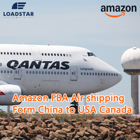 Agent d'expédition aérienne de Chine vers les États-Unis, le Canada, le Royaume-Uni, l'Italie, Amazon FBA, service DDP porte-à-porte, LOADSTAR SHIP, 3 à 10 jours