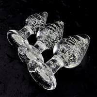 Plug anal en verre phosphorescent, Dildo, Jouets sexuels pour femmes, Masturbateur, Articles pour adultes, Plug anal Cosplay, Massage de la prostate