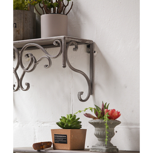 Scaffali in Metallo per Decorazione Murale, Stile Vintage Bohémien per Soggiorno, Camera da Letto, Bagno, Dormitorio/<span class=keywords><strong>Lavanderia</strong></span> - Product Image 4