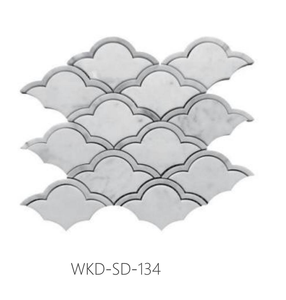 Topkwaliteit, lage minimale bestelhoeveelheid, mozaïek marmer tegels, decoratieve mozaïek tegels voor zwembaden - Product Image 2