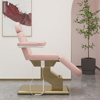 Meubles de salon de luxe, lit de massage électrique à 3 moteurs, table de beauté, chaise pour spa, hôtel, salle de sport