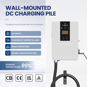 สถานีชาร์จรถยนต์ไฟฟ้าแบบติดผนัง 20KW 30KW 40KW 380V รองรับ CCS1/CCS2/GBT มาตรฐาน CE สำหรับที่อยู่อาศัยและเชิงพาณิชย์ - Product Image 6