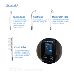 Bowekt 4 1 tần số cao đũa cầm tay da thắt chặt Máy điều trị mụn trứng cá mặt spa trị liệu tăng trưởng tóc mục tiêu khu vực đầu - Product Image 4