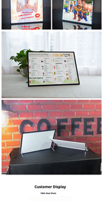 Boîte lumineuse LED en verre trempé de type tiroir, panneau <span class=keywords><strong>publicitaire</strong></span> lumineux, affiche/illustration/affichage de plats - Product Image 4