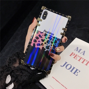 Funda de teléfono de silicona suave de leopardo para iphone, carcasa bonita de lujo para iphone X, XR, XS, MAX, 6S, 7, 8 plus, <span class=keywords><strong>samsung</strong></span> S8, S9, S10, Note - Product Image 3