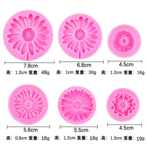 Molde <span class=keywords><strong>de</strong></span> silicona <span class=keywords><strong>de</strong></span> margaritas <span class=keywords><strong>de</strong></span> <span class=keywords><strong>girasol</strong></span>, moldes <span class=keywords><strong>de</strong></span> decoración <span class=keywords><strong>de</strong></span> pasteles <span class=keywords><strong>de</strong></span> <span class=keywords><strong>Fondant</strong></span> en forma <span class=keywords><strong>de</strong></span> Chocolate con flores grandes y pequeñas - Product Image 2