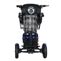 Los Mejores Scooters Eléctricos de 4 Ruedas para Personas Mayores y Adultos, Diseño Plegable con Luces LED, Resistentes al Agua, Envío desde Almacén en Europa