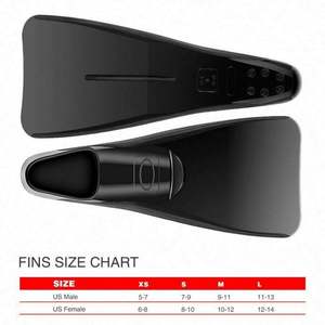 Nuevas Aletas de Natación de Silicona para Adultos y Niños, Aletas Largas de Estilo Libre, Equipo de Buceo Profesional - Product Image 4