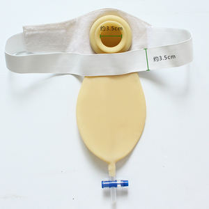 पुरुष लेटेक्स मूत्र कलेक्टर के साथ बेल्ट मूत्र पैर बैग - Product Image 3