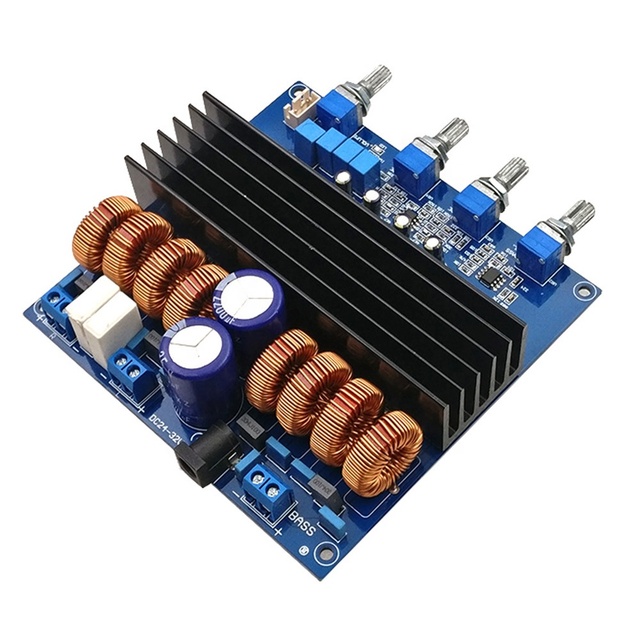 Taidacent DC 24V 200W Class D Digital Amp Audio Circuit 2.1 Channel Amplifier Board Tda7498 Amplifier Board