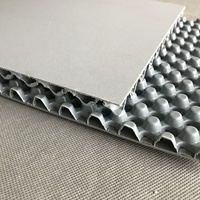 Panneau en nid d'abeille en polypropylène, plaque en plastique légère pour applications industrielles
