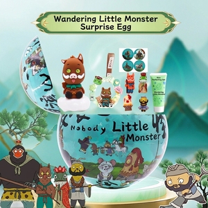 Caja Sorpresa de Monstruos Pequeños de la Montaña Langlang, Artículos del Viaje al Oeste, Figura Decorativa de Demonio Cerdo - Product Image 4