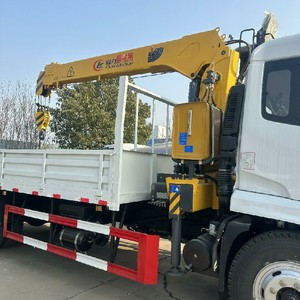 รถเครนไฮดรอลิกบูมตรง Dongfeng จากโรงงานจีน ขับเคลื่อนซ้าย/ขวา ขนาด 6.3 ตัน 8 ตัน สำหรับขาย - Product Image 5