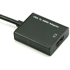 อะแดปเตอร์ VGA เป็น HDMI พร้อมแจ็คเสียงสำหรับส่งสัญญาณเสียง - Product Image 1