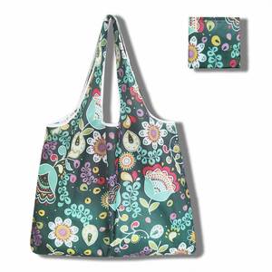 Design Custom Portable <b>Folding</b> Shopping <b>Bags</b> Are Reusable and Eco-friendly Polyester Storage <b>Bags</b> - Product Image 3