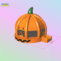 Article populaire : Château gonflable d'Halloween, Château gonflable citrouille, Château gonflable maison hantée
