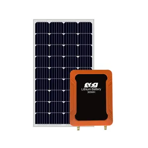 Portable Home Solar Generator System 200W 300W Portable Solar Kit Solar Kit Complete Solar System