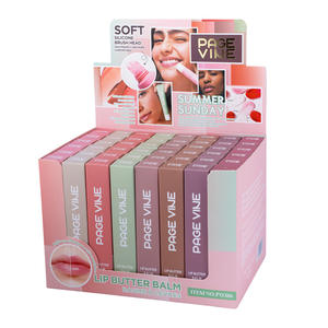 Logotipo personalizado Tinted Organic Vegan Hidratante Private Label Lightening Spf Verão Domingo Natural Bonito Lip Butter Balm Stick Tube - Product Image 6